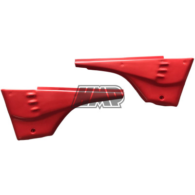 Tampas laterais MACAL M86 / vermelho - HP